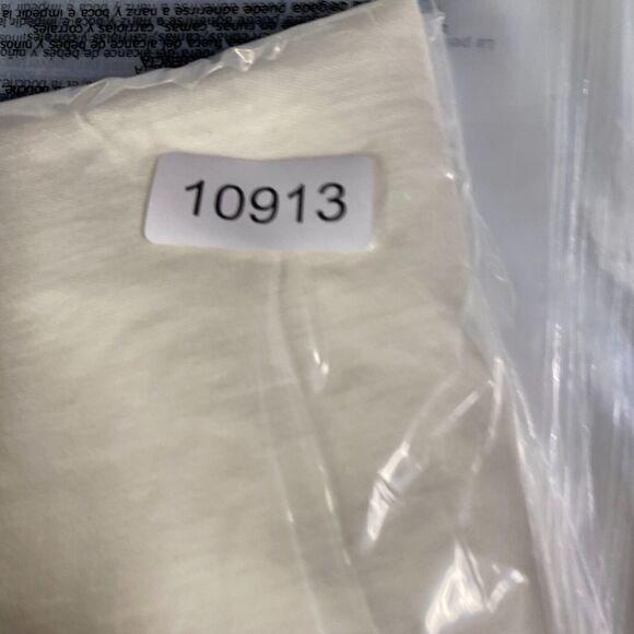 Lands' End Skirt Women 8 White A-Line Midi Mid Rise Zipper Cotton Pockets Denim - Picture 10 of 10